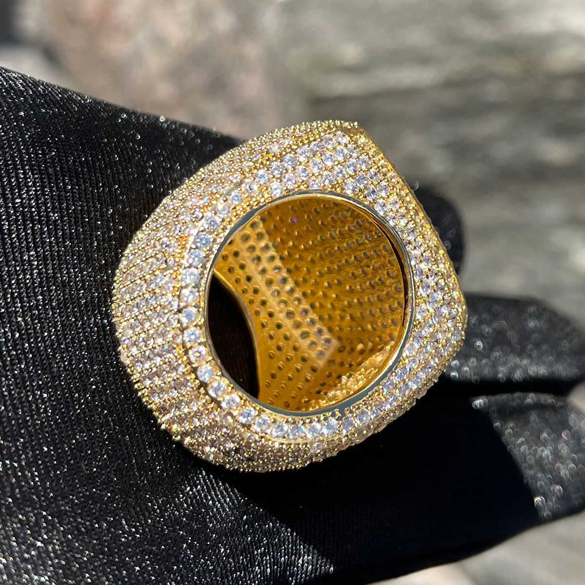 BHG LuxeBoss Iced Out Ring by BHG Jewelry